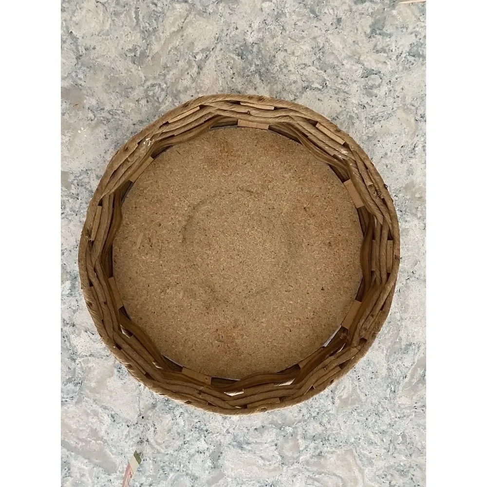 Thick Twine Weaved Plant Tray